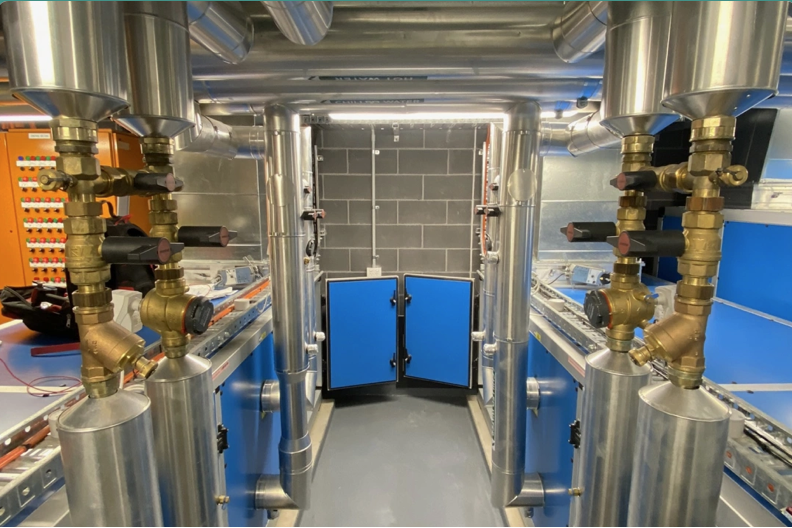 A-Mech Group — mechanical plant room